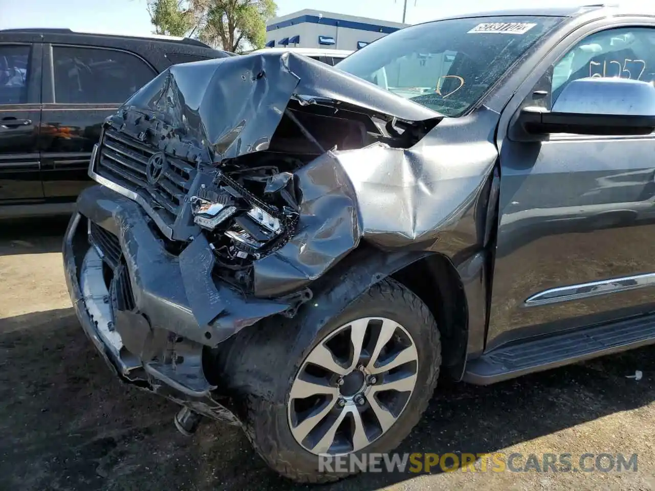 9 Photograph of a damaged car 5TDJY5G10KS166835 TOYOTA SEQUOIA 2019