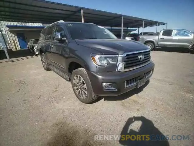 12 Photograph of a damaged car 5TDJY5G15KS170184 TOYOTA SEQUOIA 2019