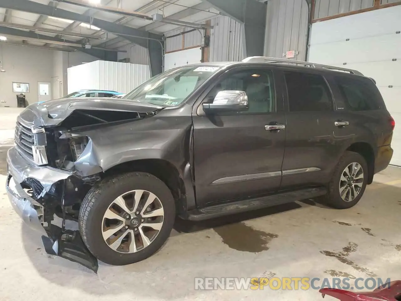 1 Photograph of a damaged car 5TDJY5G16KS169870 TOYOTA SEQUOIA 2019