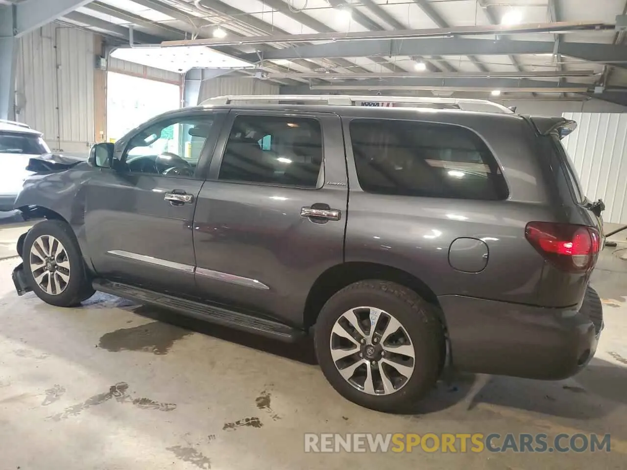 2 Photograph of a damaged car 5TDJY5G16KS169870 TOYOTA SEQUOIA 2019