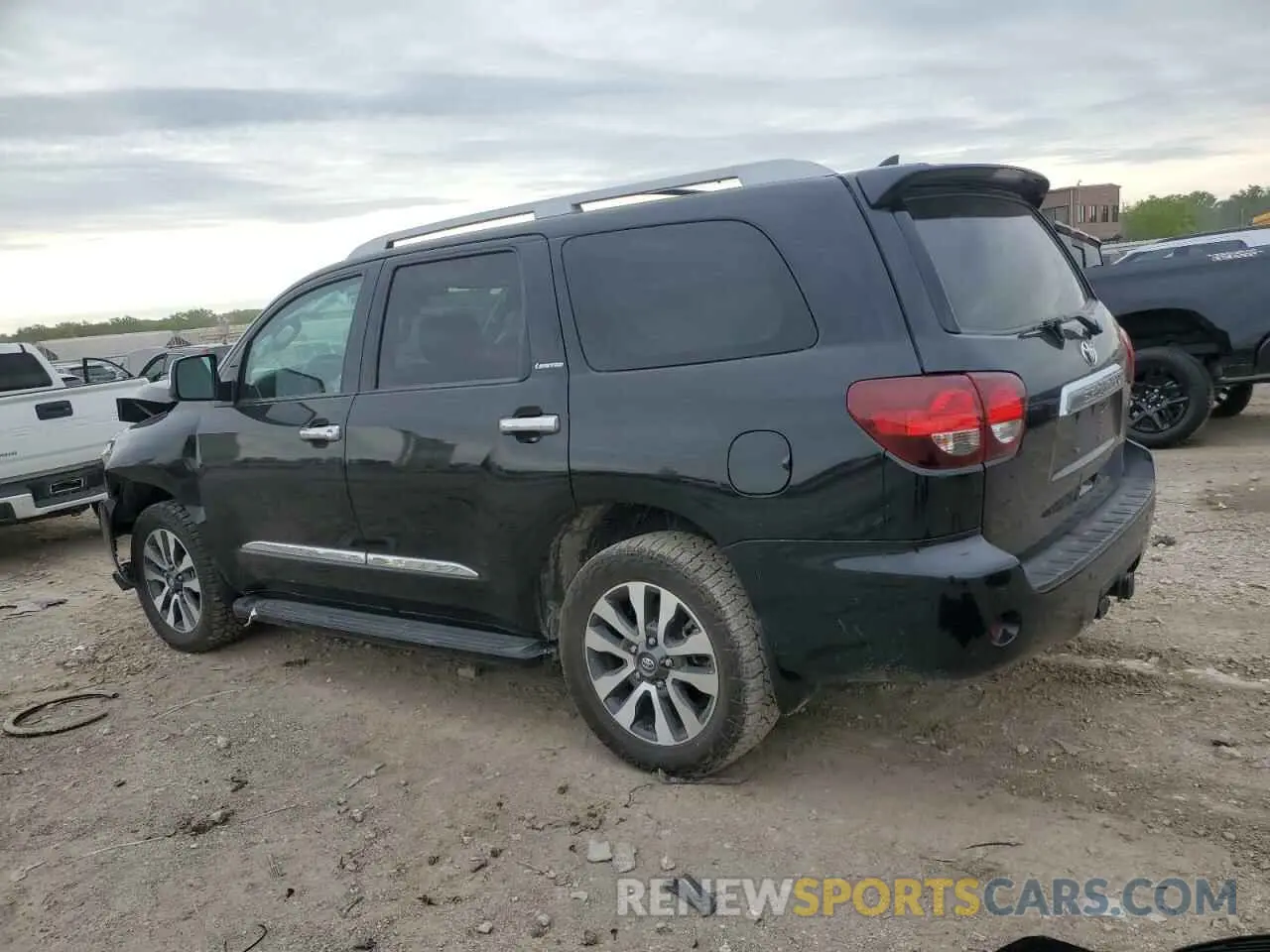 2 Photograph of a damaged car 5TDJY5G18KS170888 TOYOTA SEQUOIA 2019