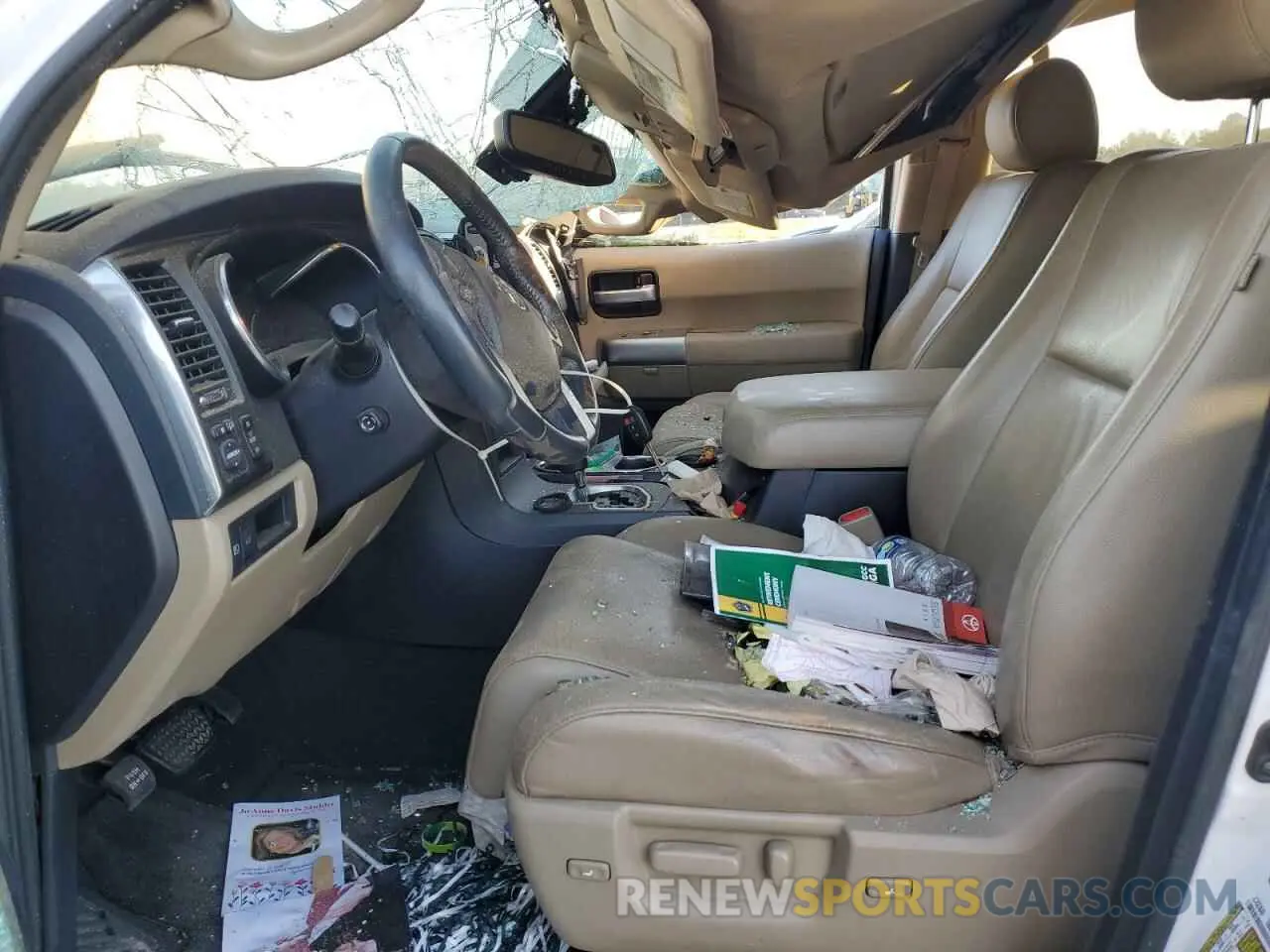 7 Photograph of a damaged car 5TDKY5G10KS072992 TOYOTA SEQUOIA 2019