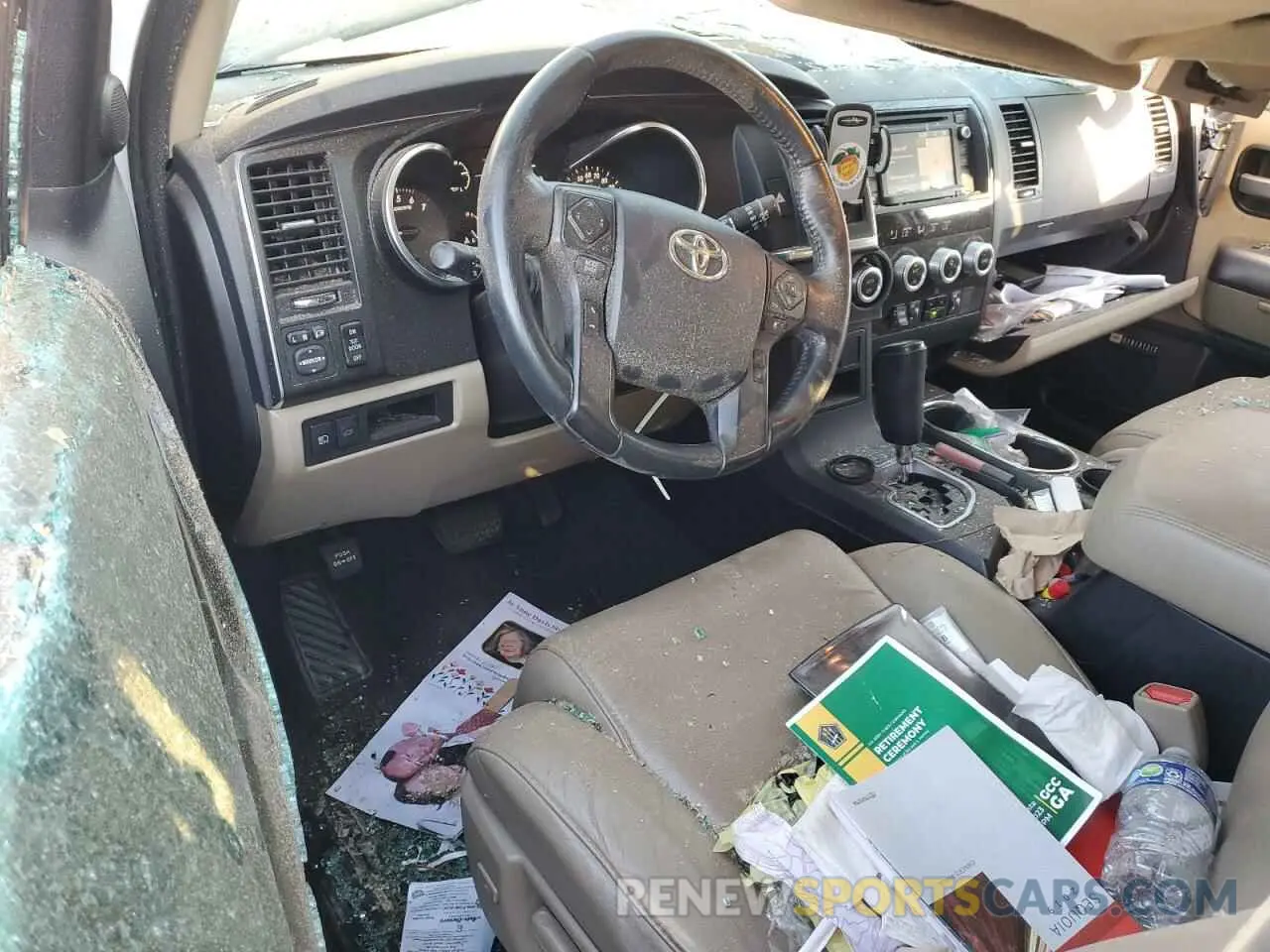 8 Photograph of a damaged car 5TDKY5G10KS072992 TOYOTA SEQUOIA 2019