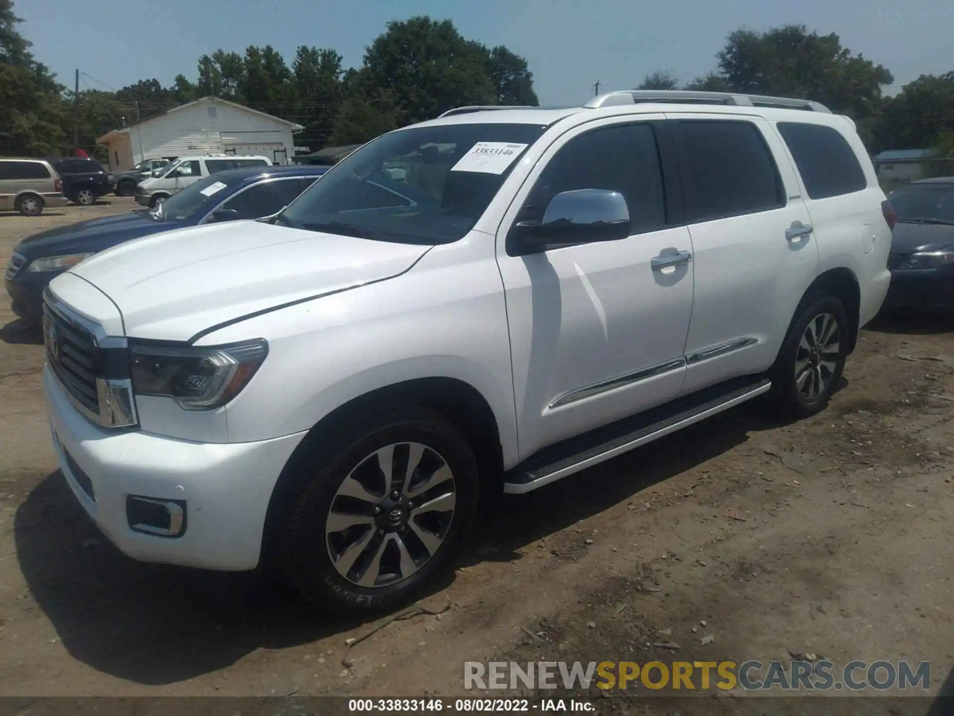 2 Photograph of a damaged car 5TDKY5G14KS073563 TOYOTA SEQUOIA 2019