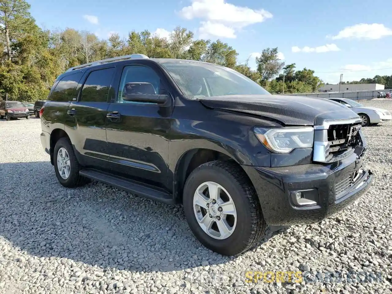 1 Photograph of a damaged car 5TDZY5G11KS072336 TOYOTA SEQUOIA 2019