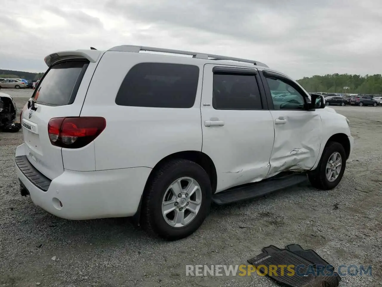 3 Photograph of a damaged car 5TDZY5G12KS073656 TOYOTA SEQUOIA 2019