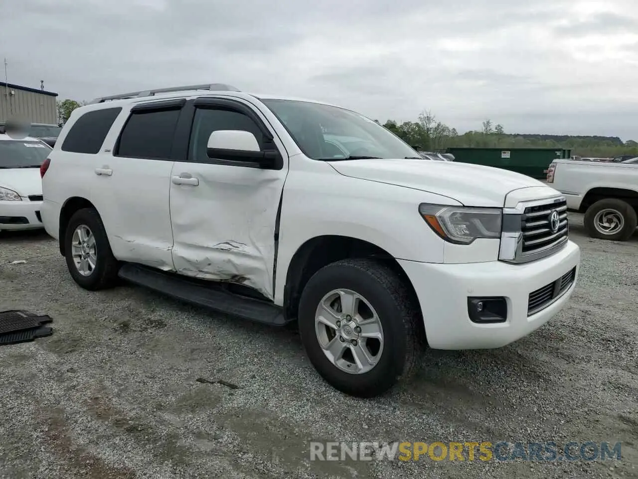 4 Photograph of a damaged car 5TDZY5G12KS073656 TOYOTA SEQUOIA 2019