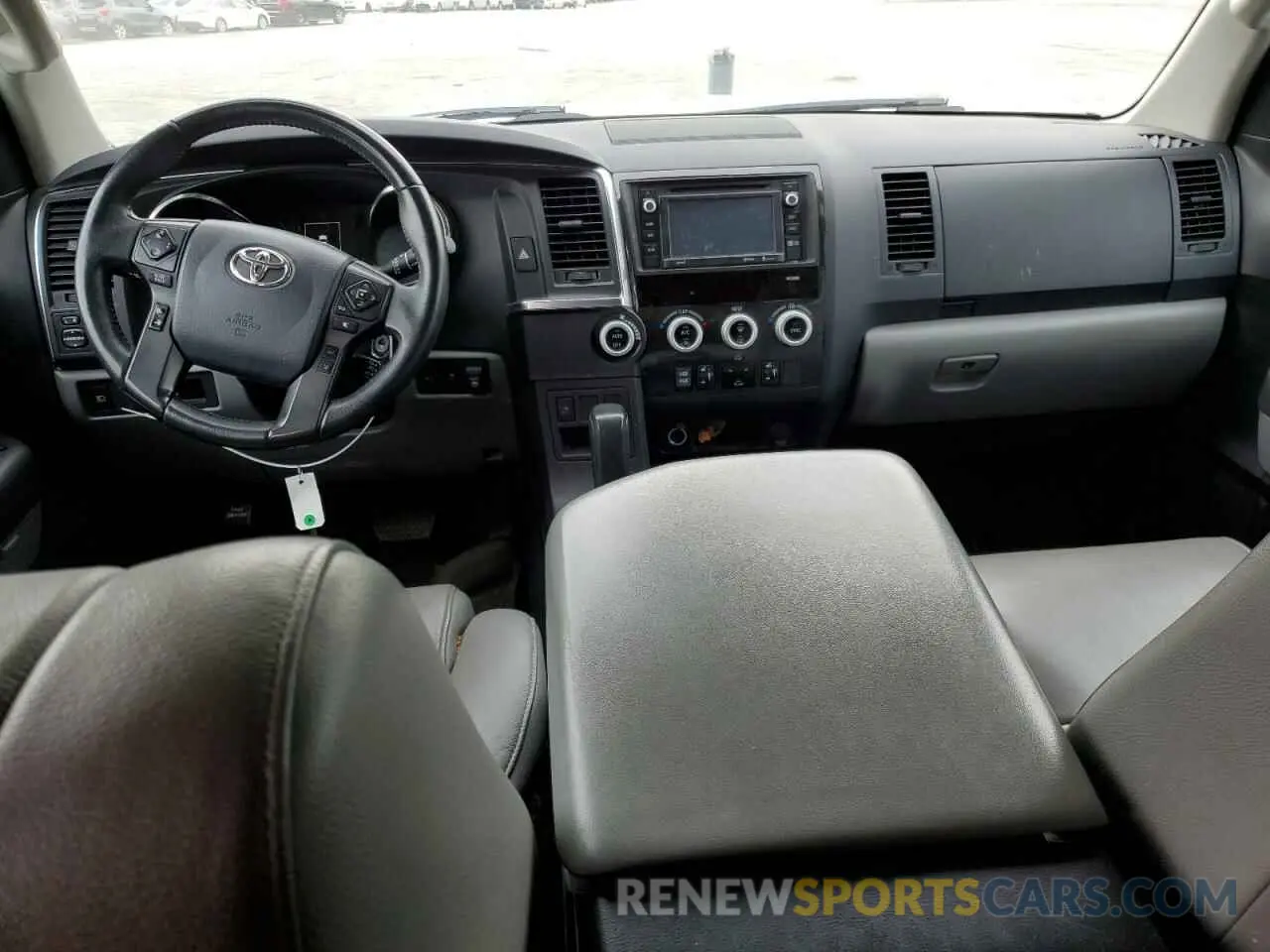 8 Photograph of a damaged car 5TDZY5G12KS073656 TOYOTA SEQUOIA 2019