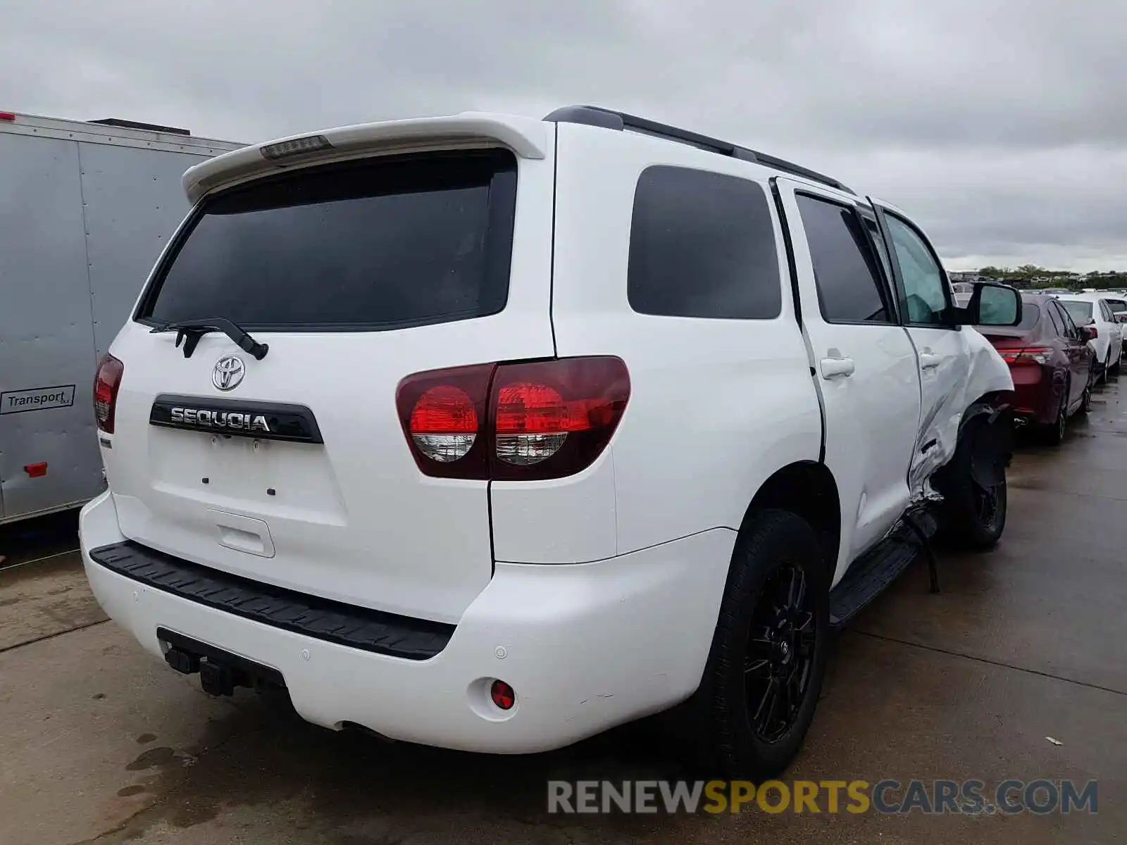 4 Photograph of a damaged car 5TDZY5G13KS073195 TOYOTA SEQUOIA 2019