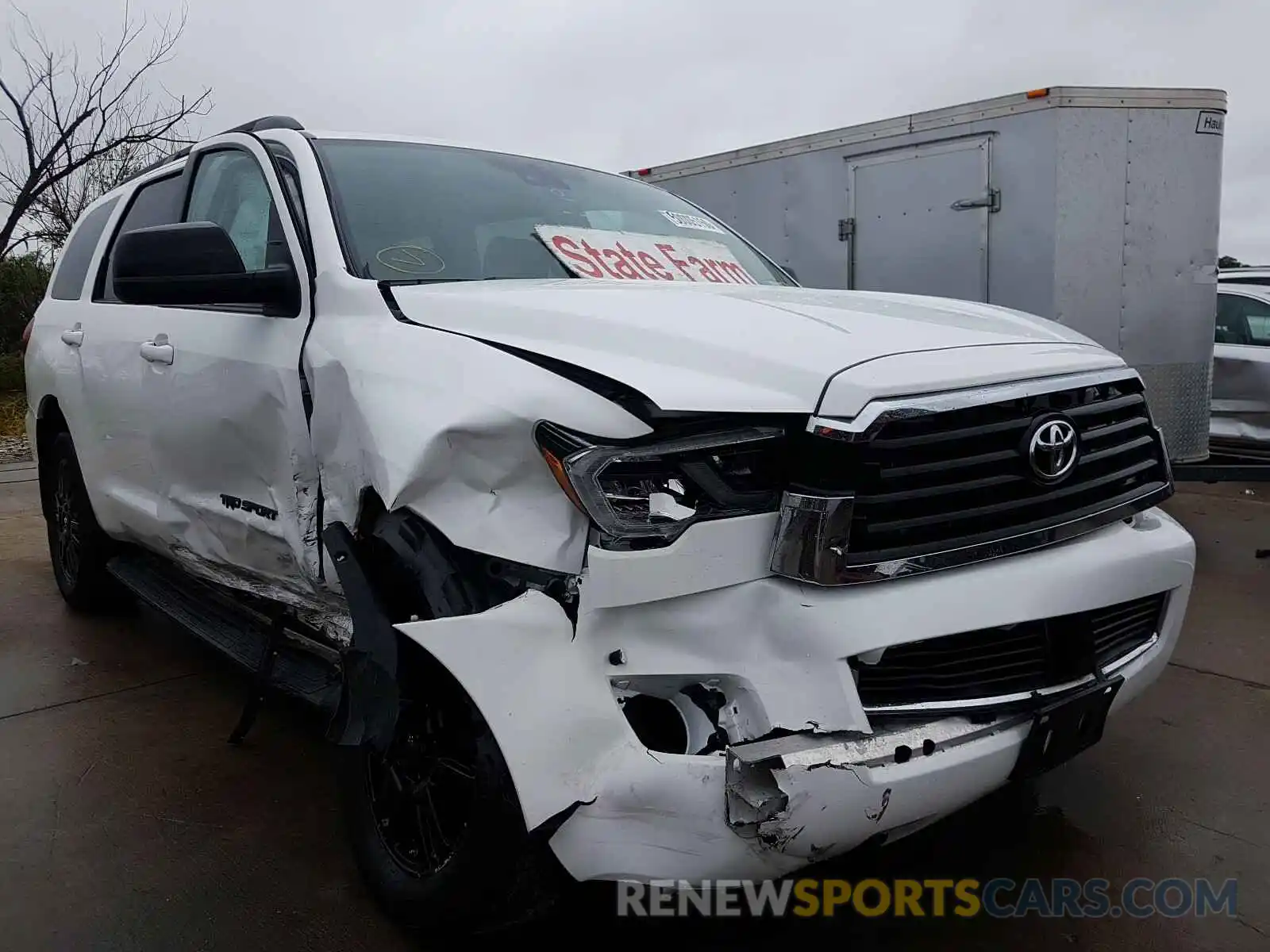 9 Photograph of a damaged car 5TDZY5G13KS073195 TOYOTA SEQUOIA 2019