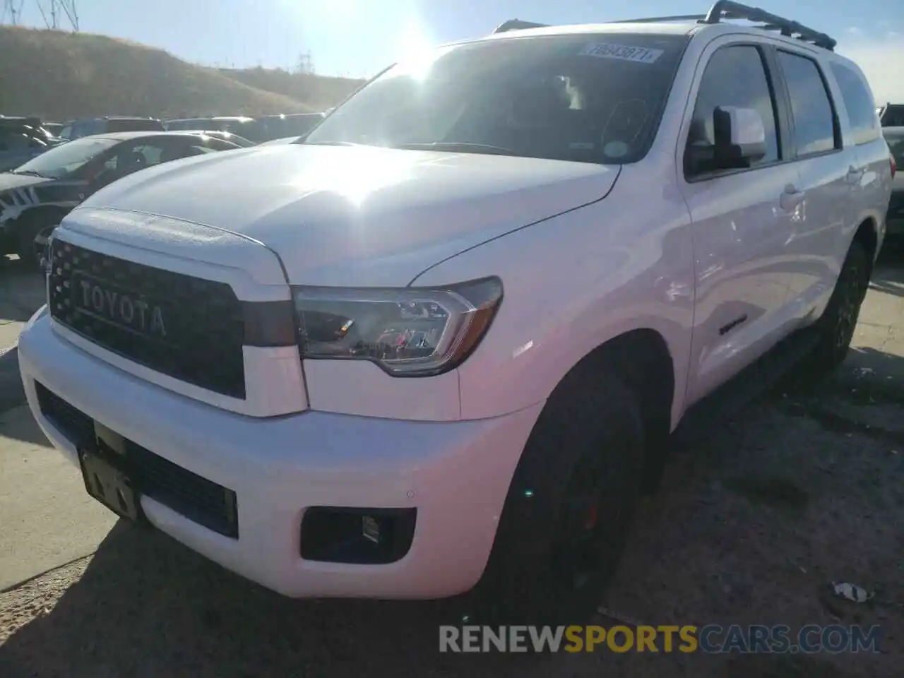 2 Photograph of a damaged car 5TDBY5G10LS175721 TOYOTA SEQUOIA 2020