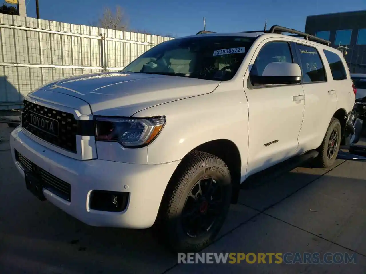 2 Photograph of a damaged car 5TDBY5G12LS180192 TOYOTA SEQUOIA 2020