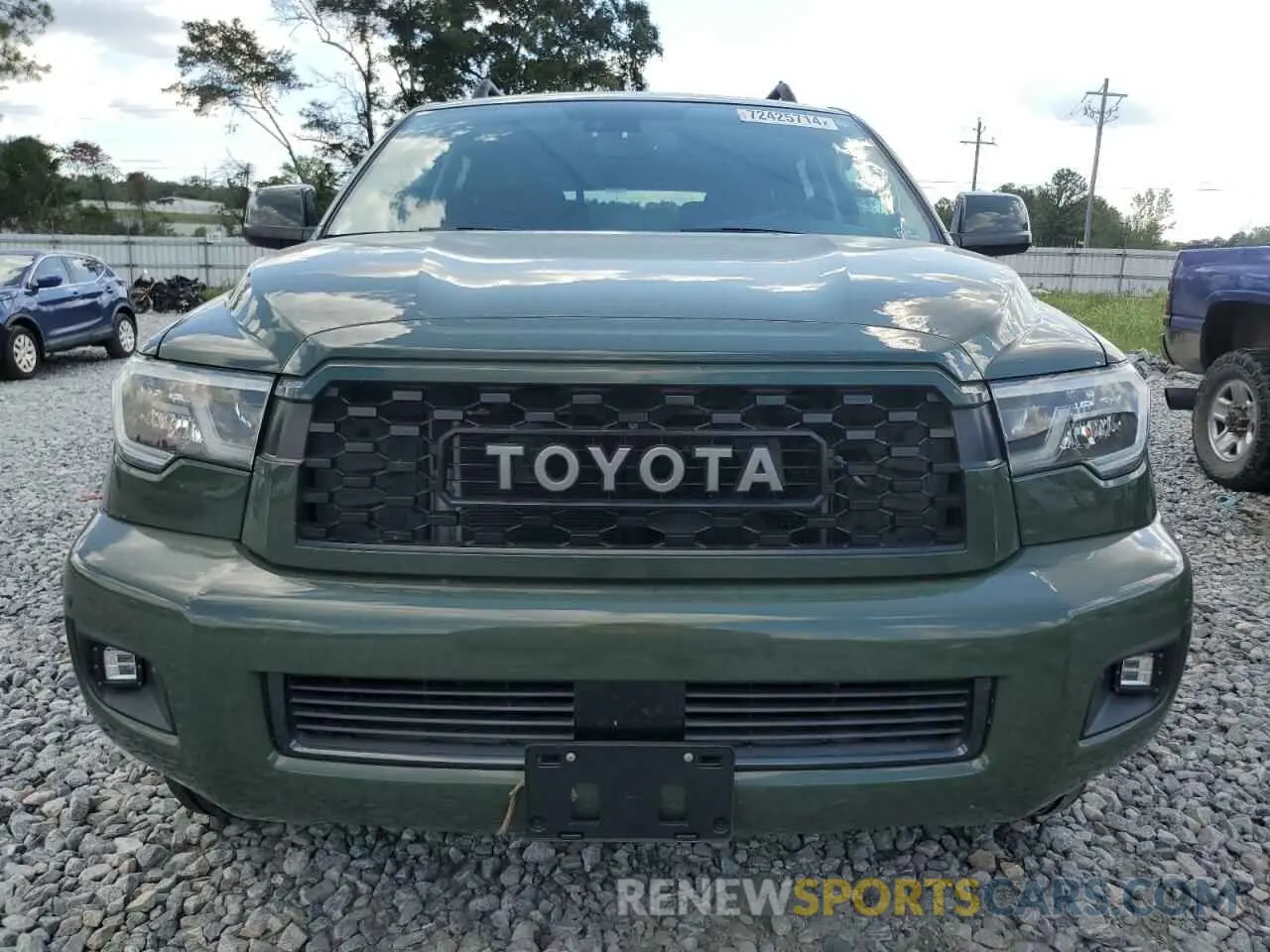 5 Photograph of a damaged car 5TDBY5G17LS177949 TOYOTA SEQUOIA 2020