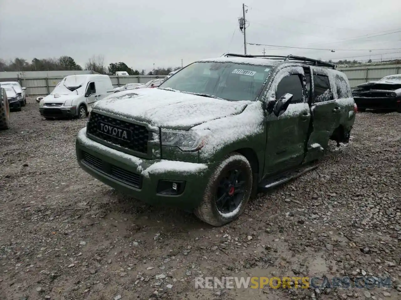 2 Photograph of a damaged car 5TDBY5G19LS181131 TOYOTA SEQUOIA 2020