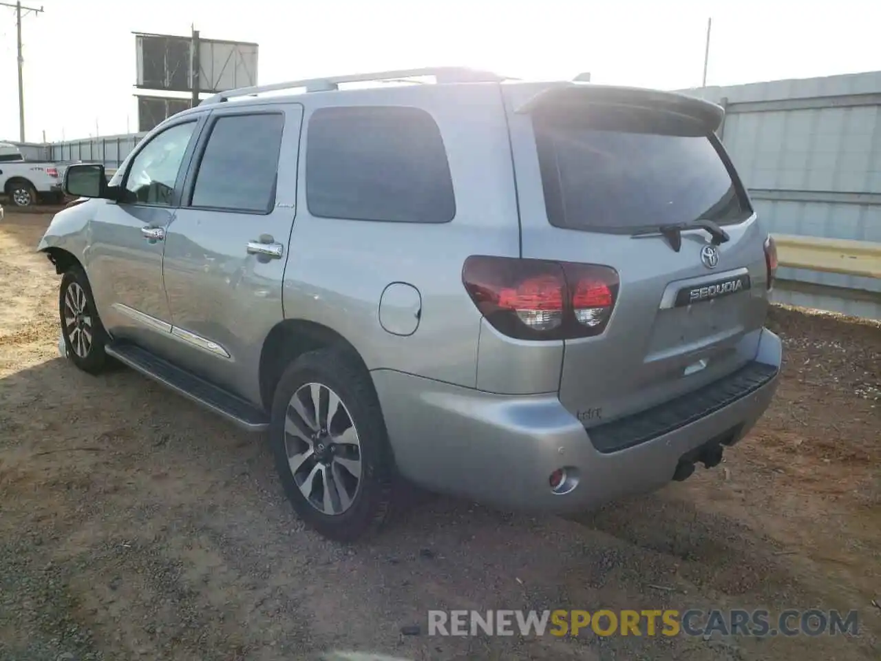 3 Photograph of a damaged car 5TDJY5G16LS180823 TOYOTA SEQUOIA 2020