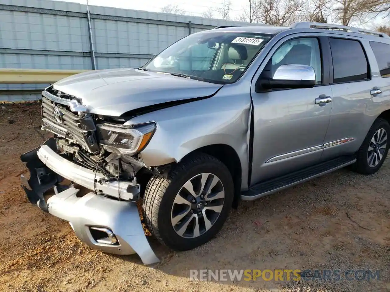 9 Photograph of a damaged car 5TDJY5G16LS180823 TOYOTA SEQUOIA 2020