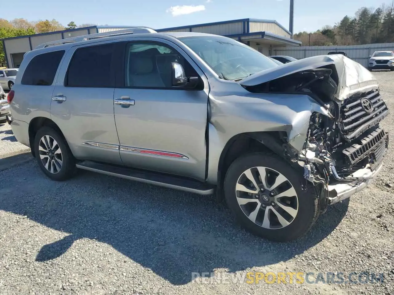 4 Photograph of a damaged car 5TDKY5G11LS074252 TOYOTA SEQUOIA 2020