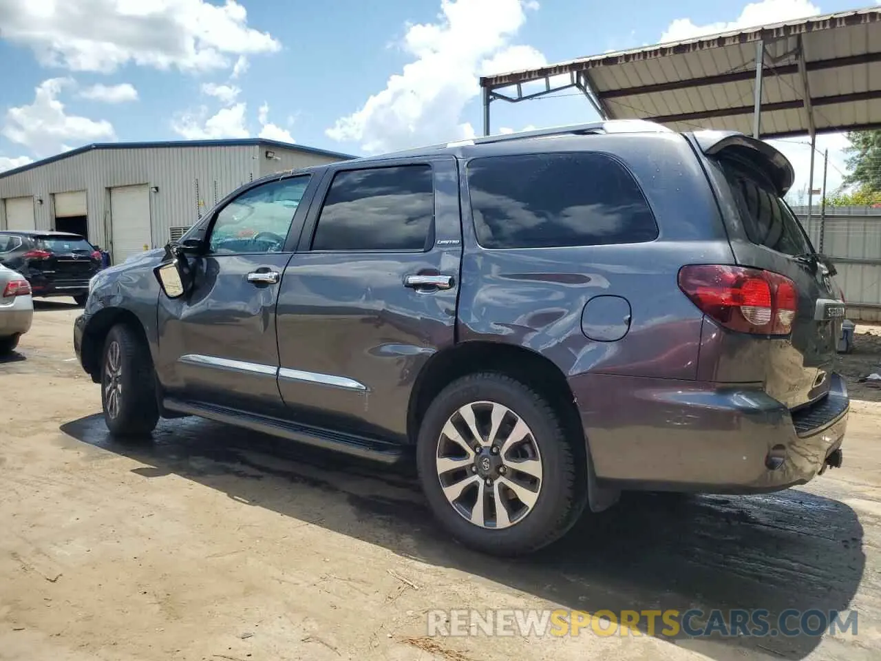 2 Photograph of a damaged car 5TDKY5G17LS074238 TOYOTA SEQUOIA 2020