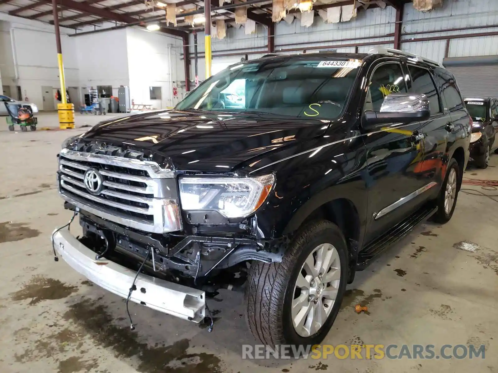 2 Photograph of a damaged car 5TDYY5G17LS074721 TOYOTA SEQUOIA 2020