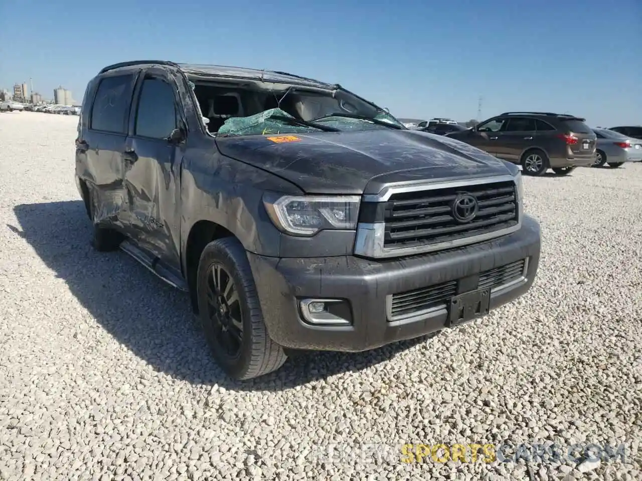 1 Photograph of a damaged car 5TDZY5G10LS075097 TOYOTA SEQUOIA 2020