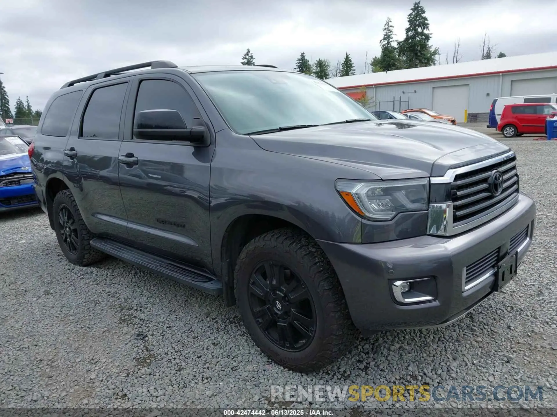 1 Photograph of a damaged car 5TDCY5B11MS182870 TOYOTA SEQUOIA 2021
