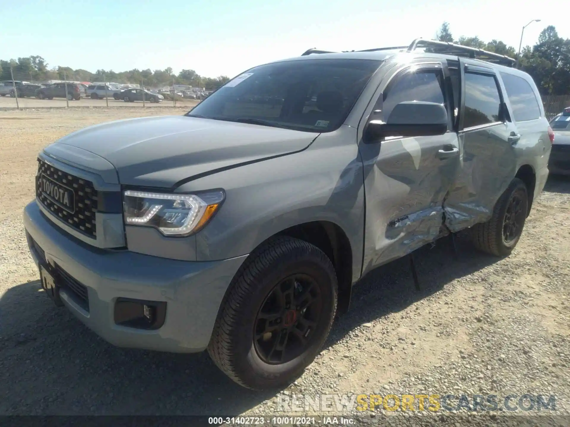 2 Photograph of a damaged car 5TDEY5B13MS187383 TOYOTA SEQUOIA 2021