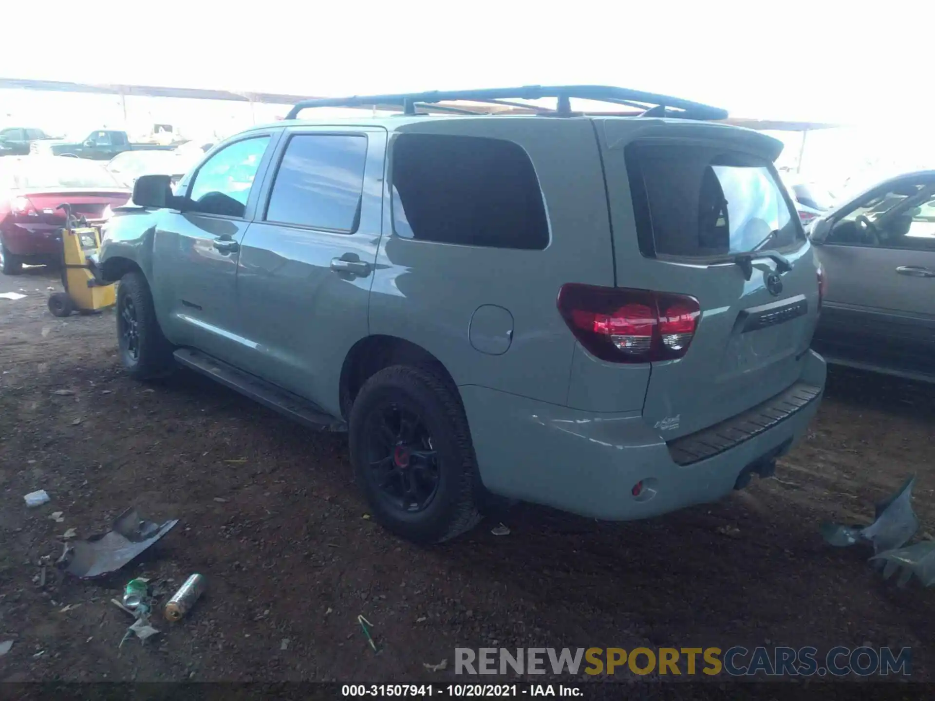 3 Photograph of a damaged car 5TDEY5B19MS183662 TOYOTA SEQUOIA 2021