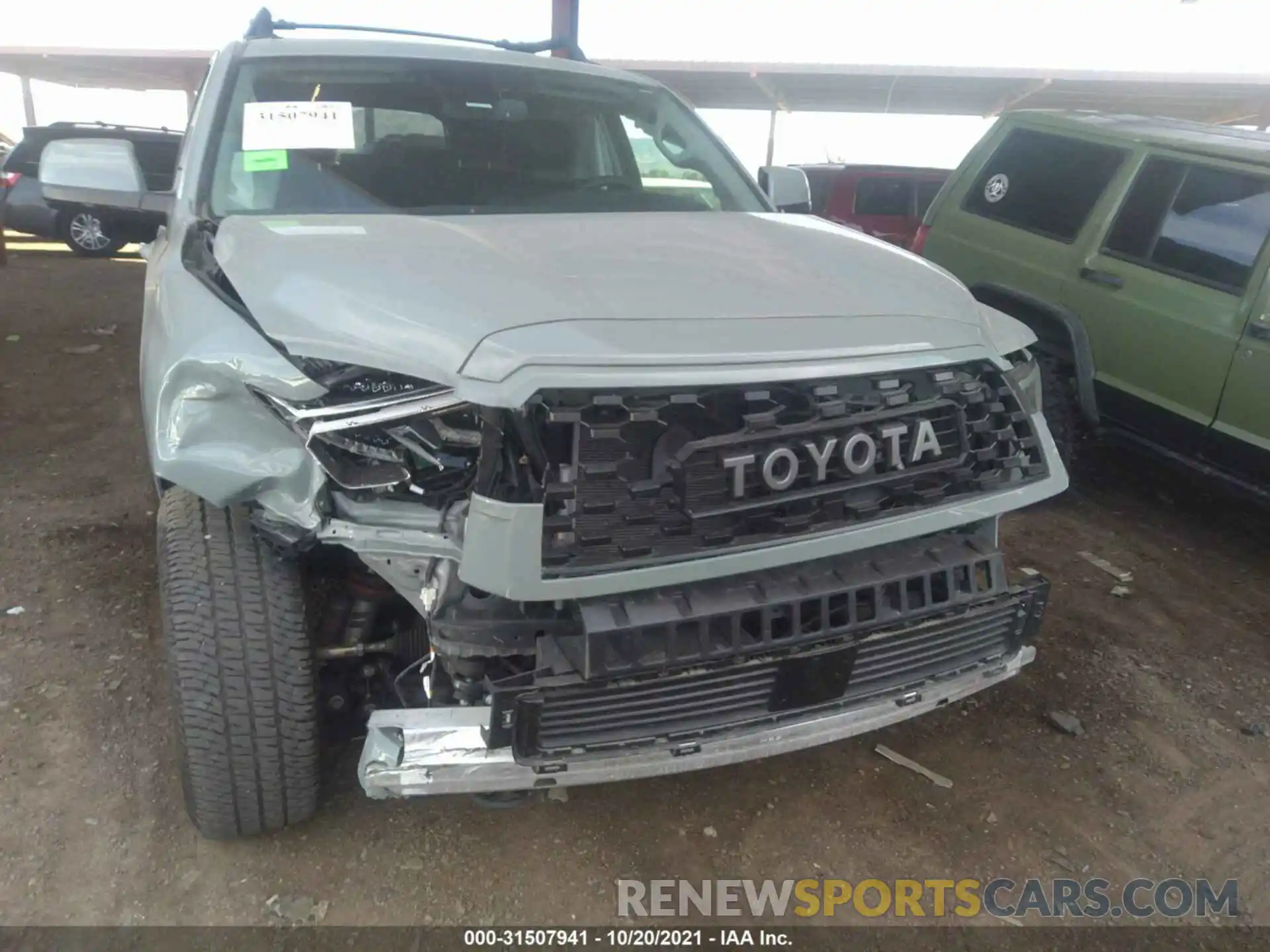 6 Photograph of a damaged car 5TDEY5B19MS183662 TOYOTA SEQUOIA 2021