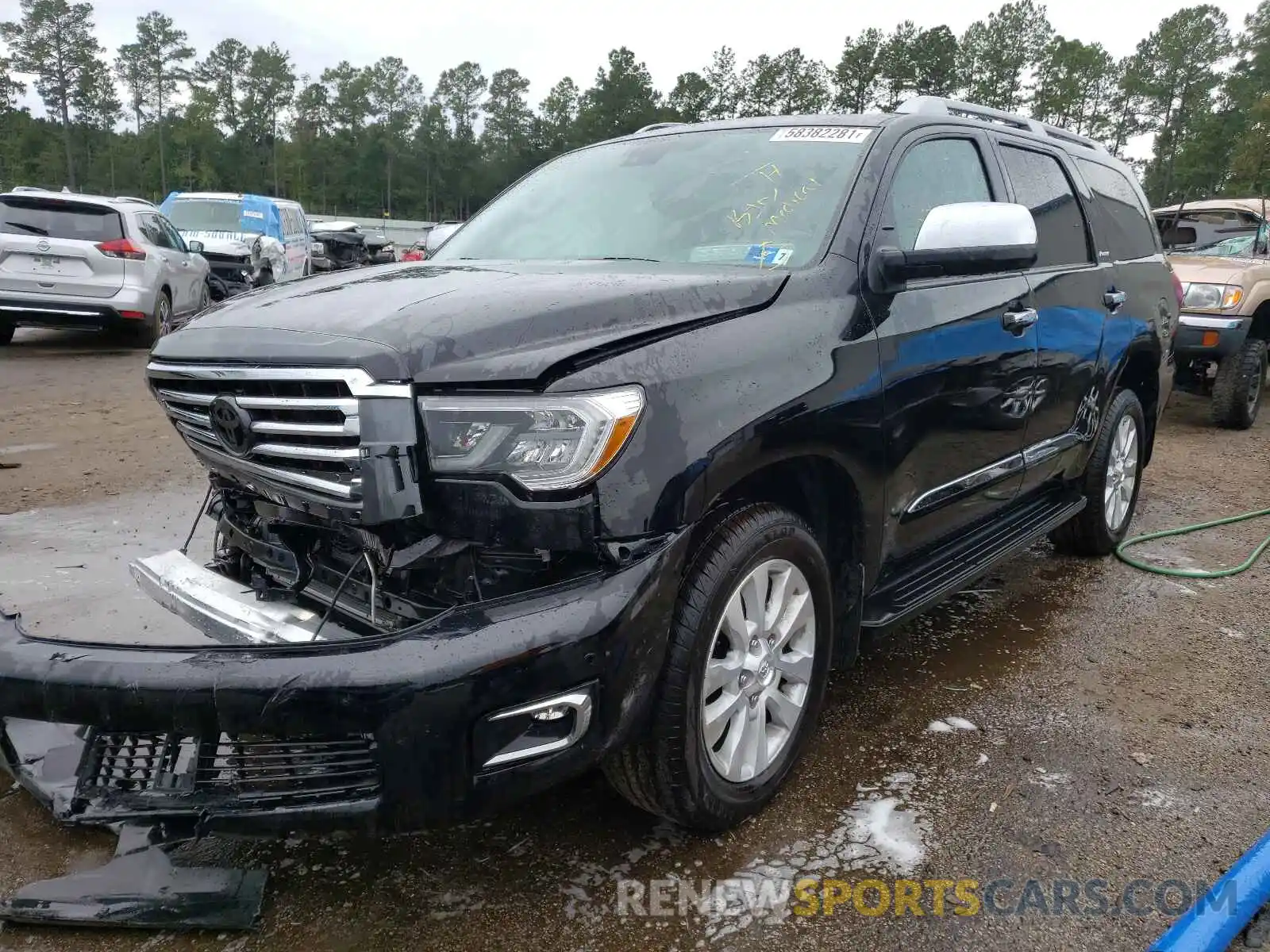 2 Photograph of a damaged car 5TDGY5B14MS186316 TOYOTA SEQUOIA 2021