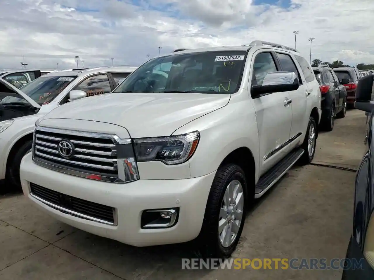 2 Photograph of a damaged car 5TDGY5B18MS185136 TOYOTA SEQUOIA 2021