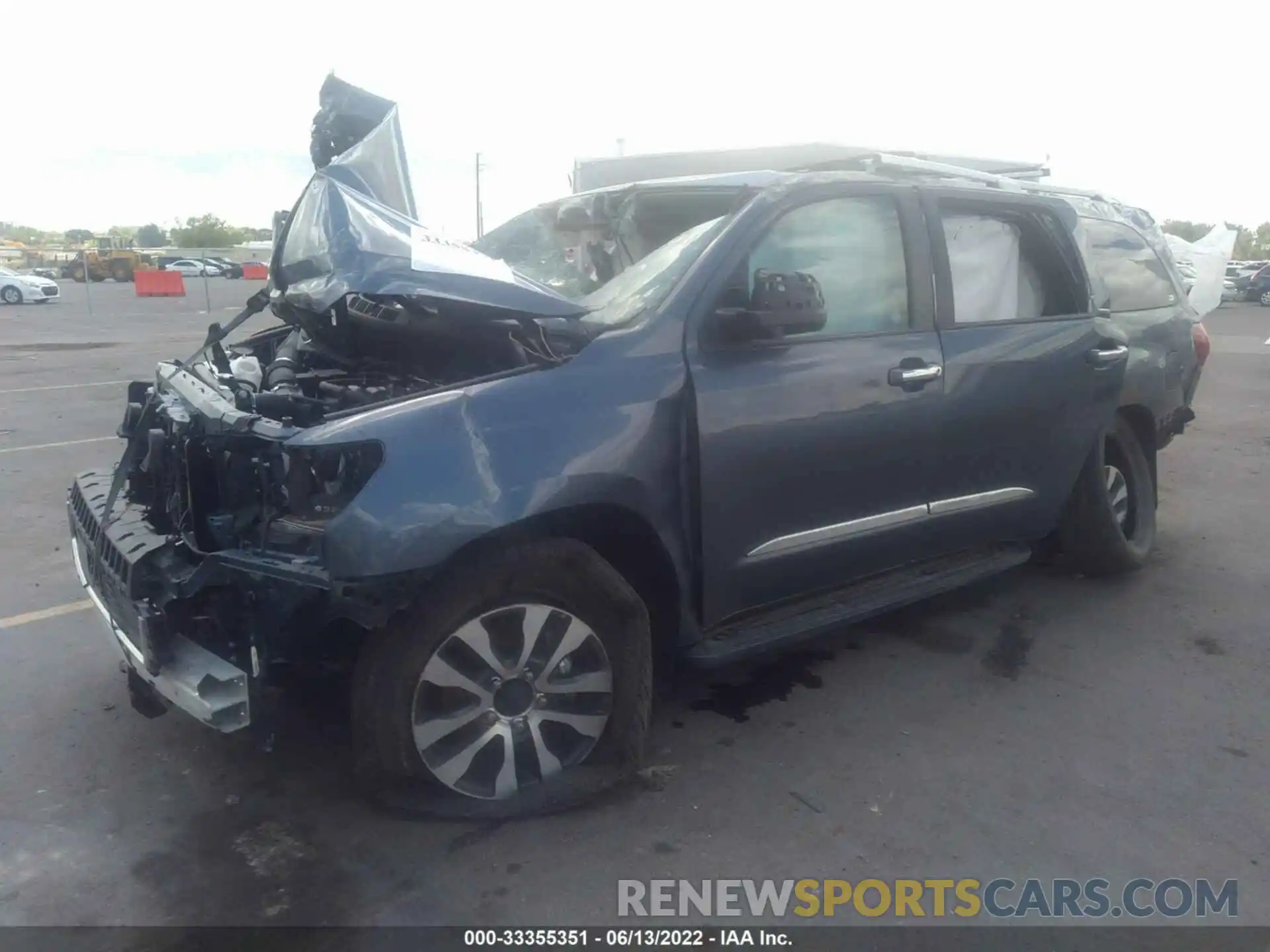 6 Photograph of a damaged car 5TDFY5B11NS189803 TOYOTA SEQUOIA 2022