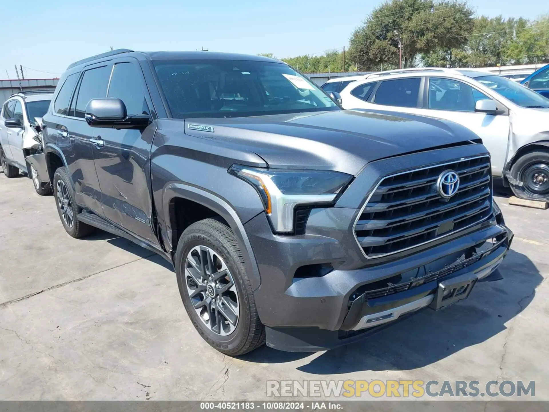 1 Photograph of a damaged car 7SVAAAAA8PX001323 TOYOTA SEQUOIA 2023