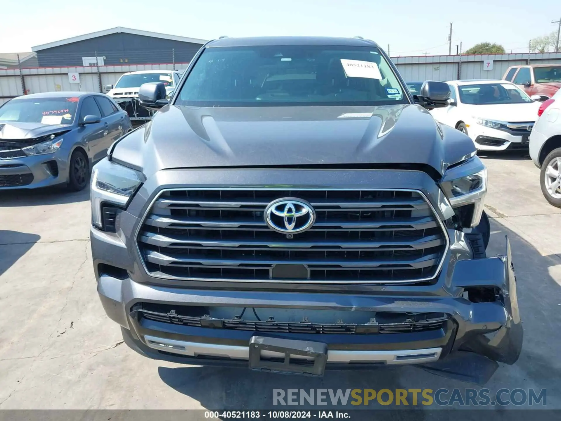 12 Photograph of a damaged car 7SVAAAAA8PX001323 TOYOTA SEQUOIA 2023