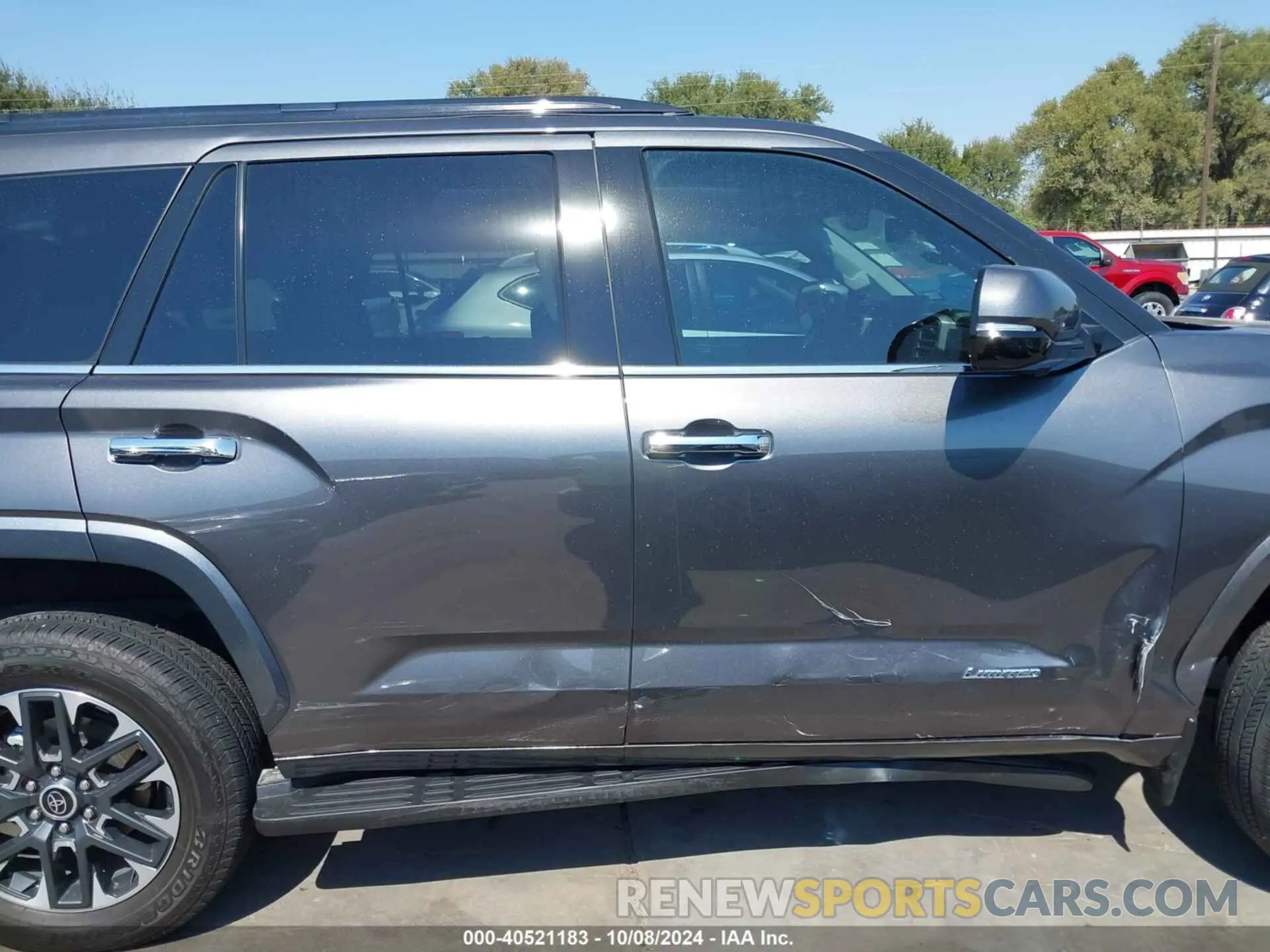 13 Photograph of a damaged car 7SVAAAAA8PX001323 TOYOTA SEQUOIA 2023