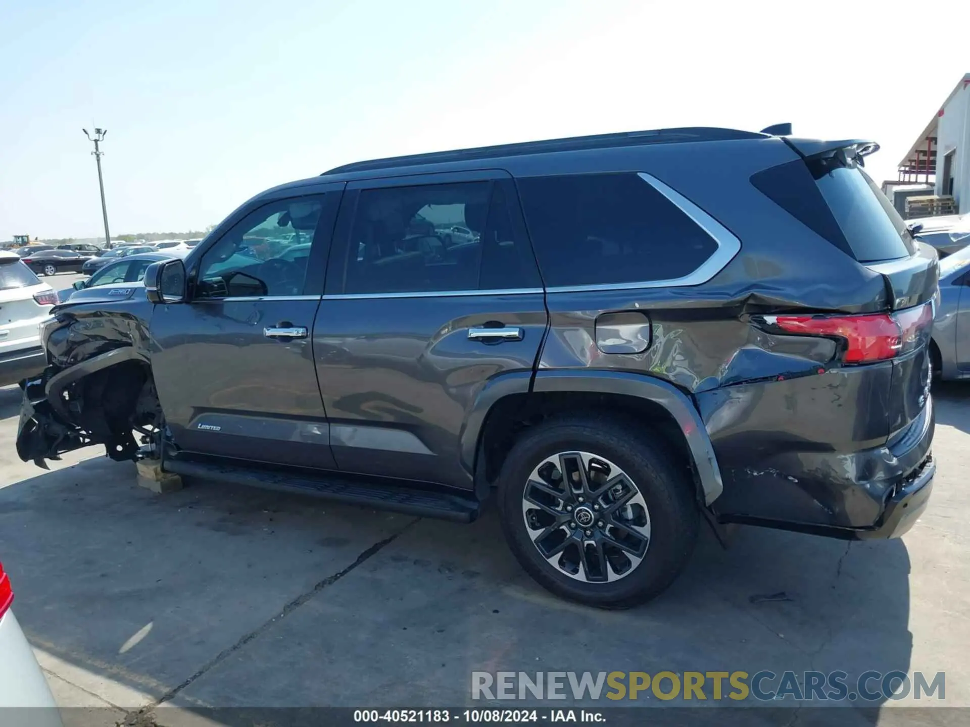 6 Photograph of a damaged car 7SVAAAAA8PX001323 TOYOTA SEQUOIA 2023