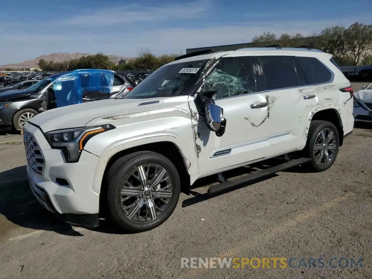 1 Photograph of a damaged car 7SVAAABA0PX014226 TOYOTA SEQUOIA 2023