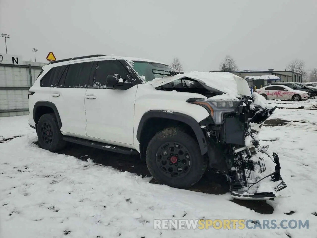 4 Photograph of a damaged car 7SVAAABA0PX018843 TOYOTA SEQUOIA 2023