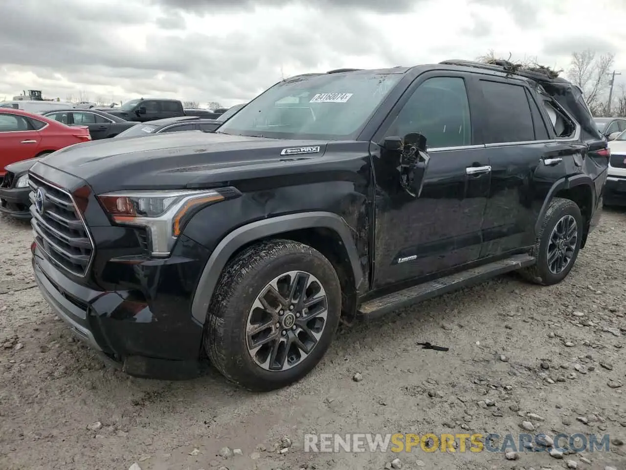 1 Photograph of a damaged car 7SVAAABA1PX001176 TOYOTA SEQUOIA 2023