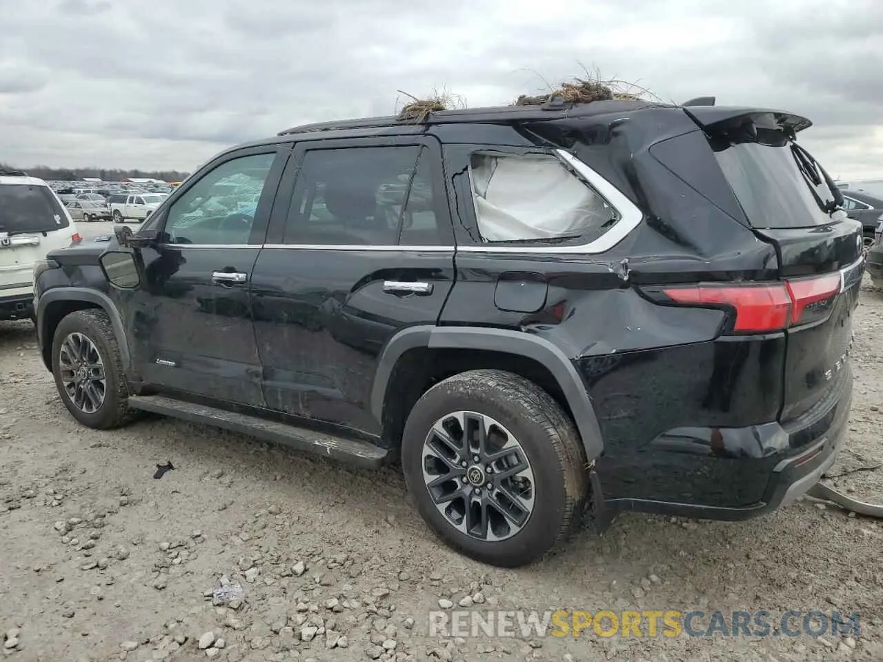 2 Photograph of a damaged car 7SVAAABA1PX001176 TOYOTA SEQUOIA 2023