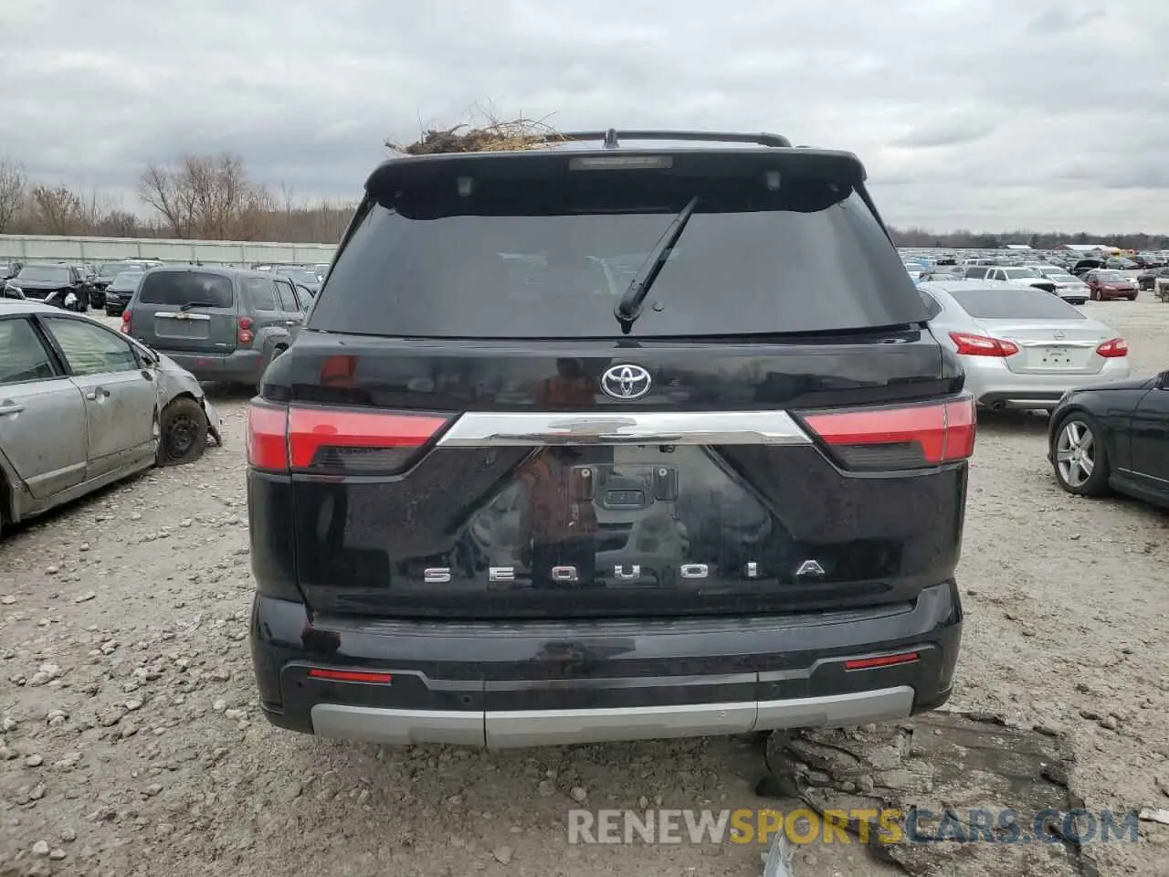6 Photograph of a damaged car 7SVAAABA1PX001176 TOYOTA SEQUOIA 2023