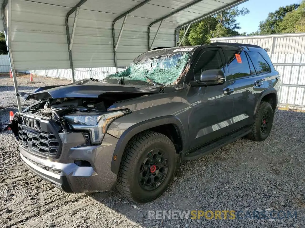 1 Photograph of a damaged car 7SVAAABA2PX015412 TOYOTA SEQUOIA 2023