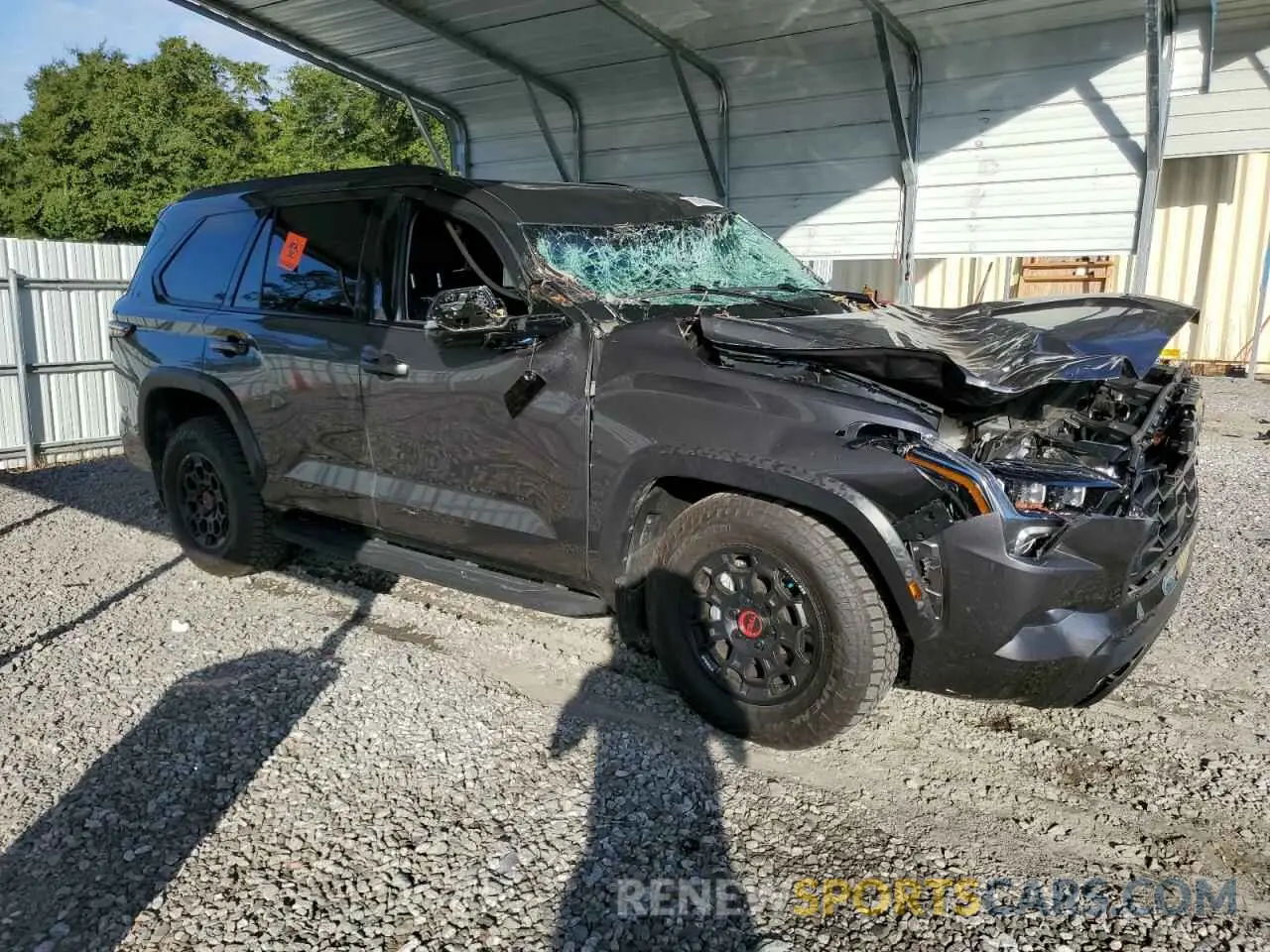 4 Photograph of a damaged car 7SVAAABA2PX015412 TOYOTA SEQUOIA 2023