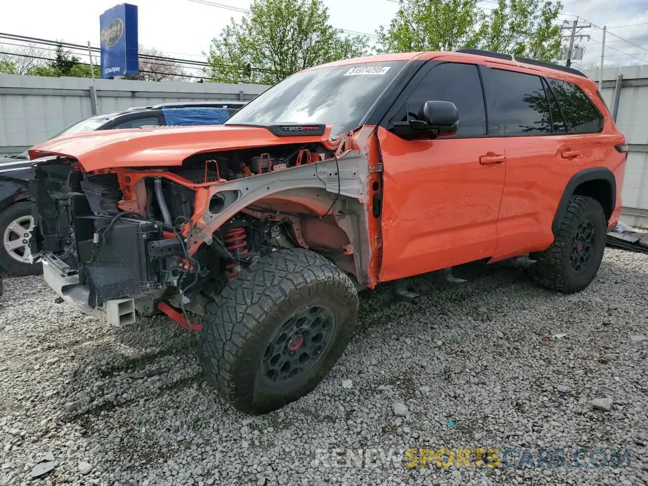 1 Photograph of a damaged car 7SVAAABA3PX008517 TOYOTA SEQUOIA 2023