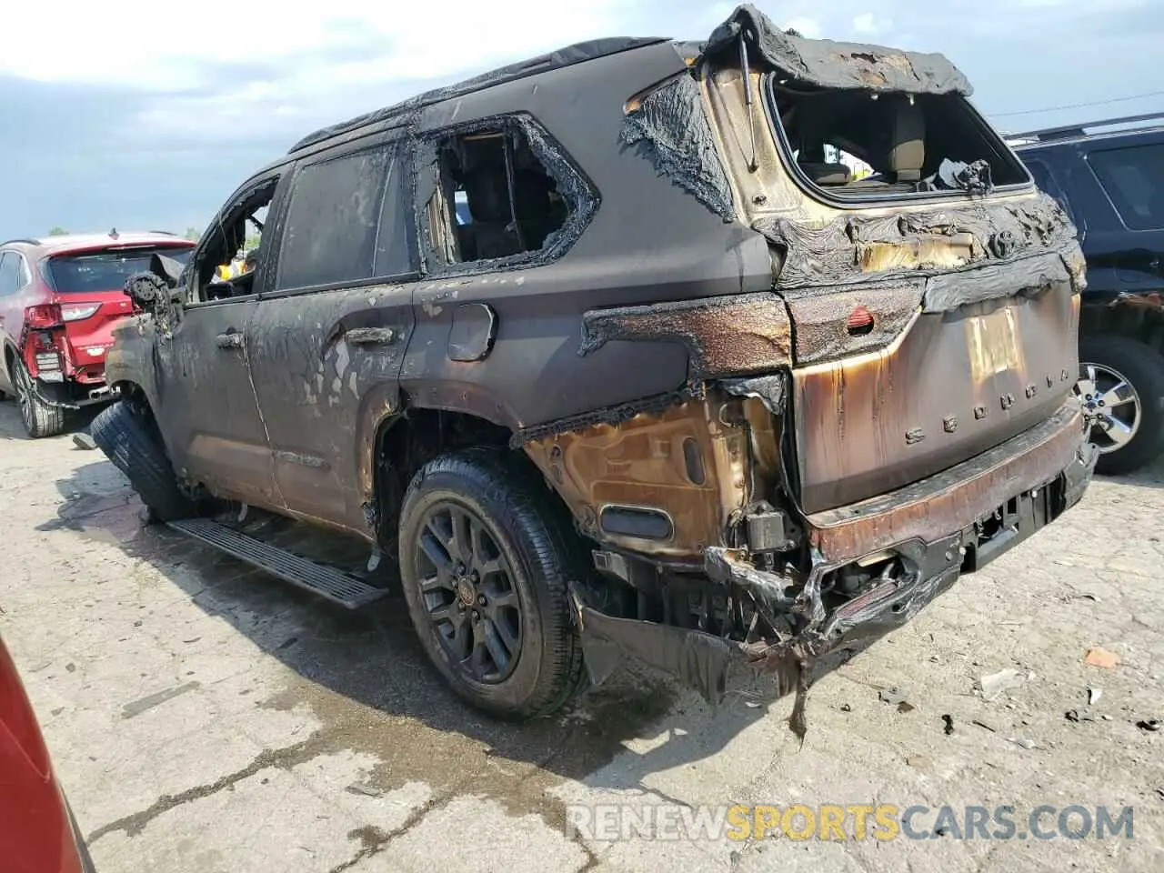 2 Photograph of a damaged car 7SVAAABA3PX018027 TOYOTA SEQUOIA 2023