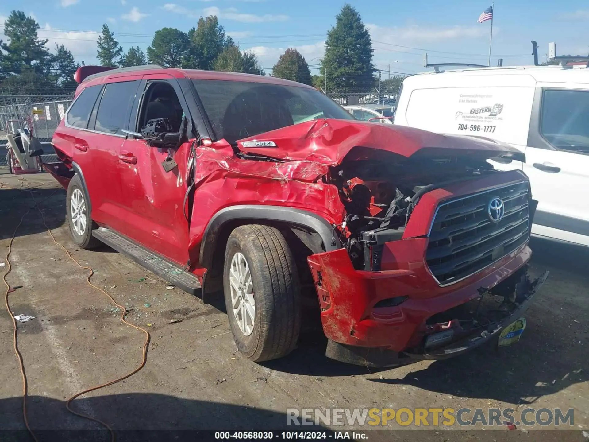 13 Photograph of a damaged car 7SVAAABA4PX010308 TOYOTA SEQUOIA 2023