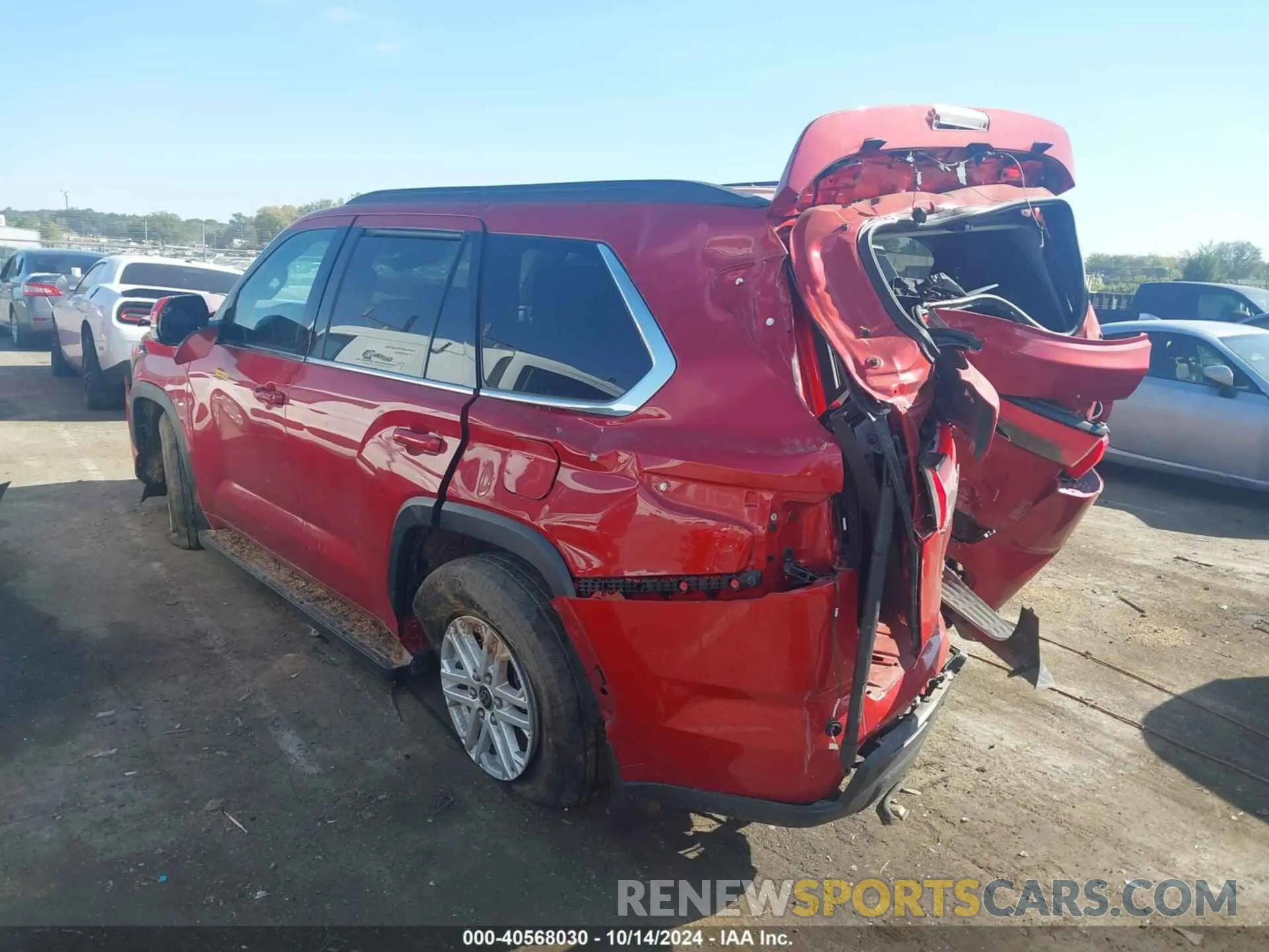 14 Photograph of a damaged car 7SVAAABA4PX010308 TOYOTA SEQUOIA 2023
