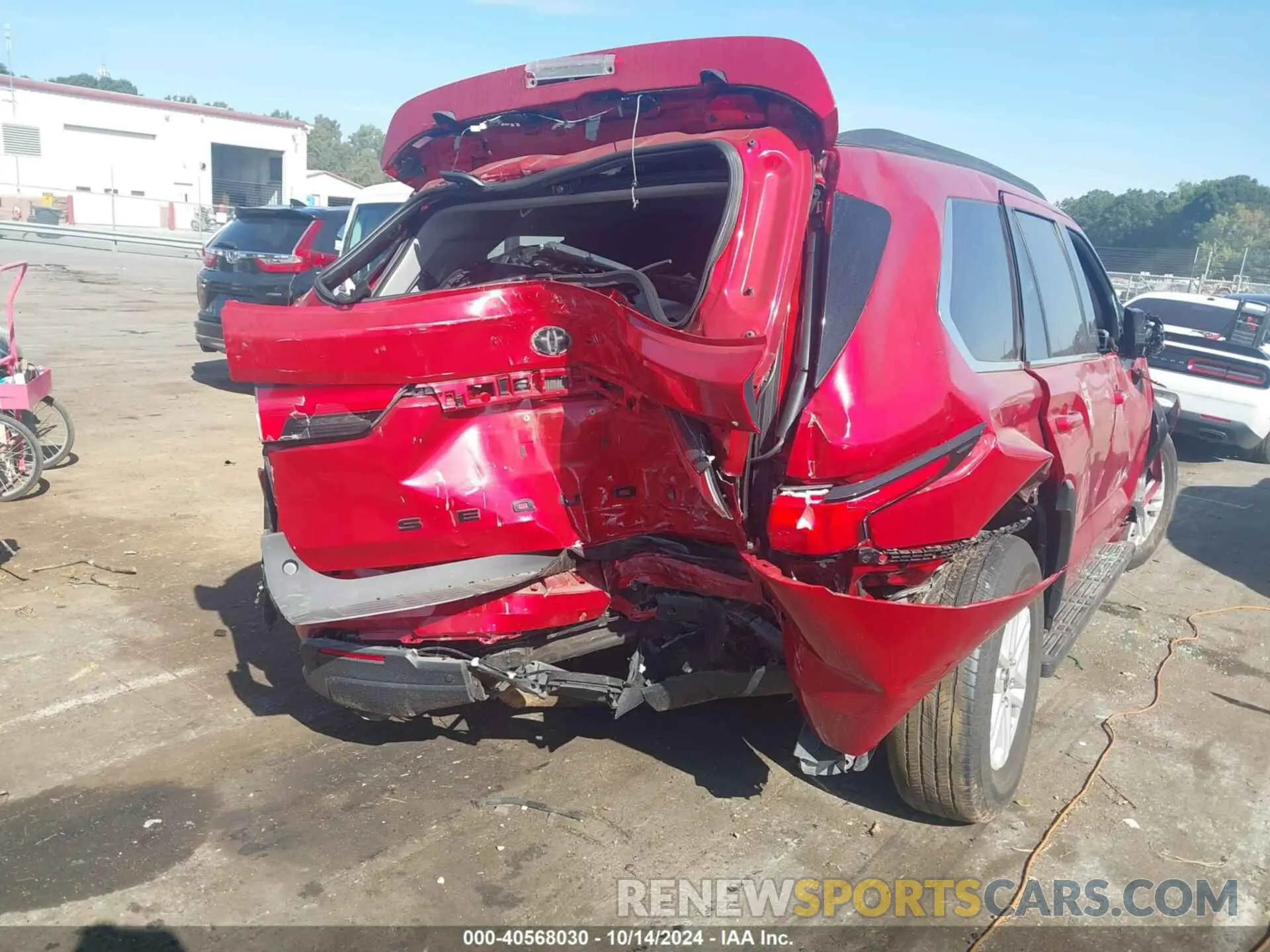 4 Photograph of a damaged car 7SVAAABA4PX010308 TOYOTA SEQUOIA 2023