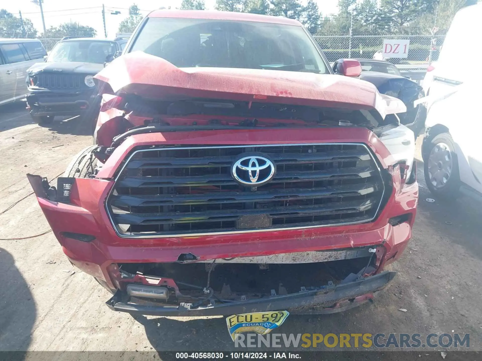 6 Photograph of a damaged car 7SVAAABA4PX010308 TOYOTA SEQUOIA 2023