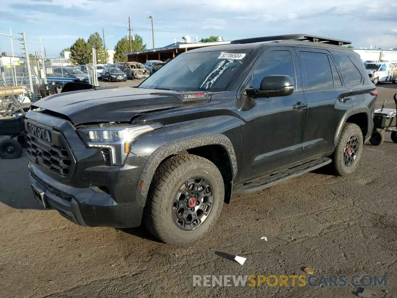 1 Photograph of a damaged car 7SVAAABA5PX001259 TOYOTA SEQUOIA 2023