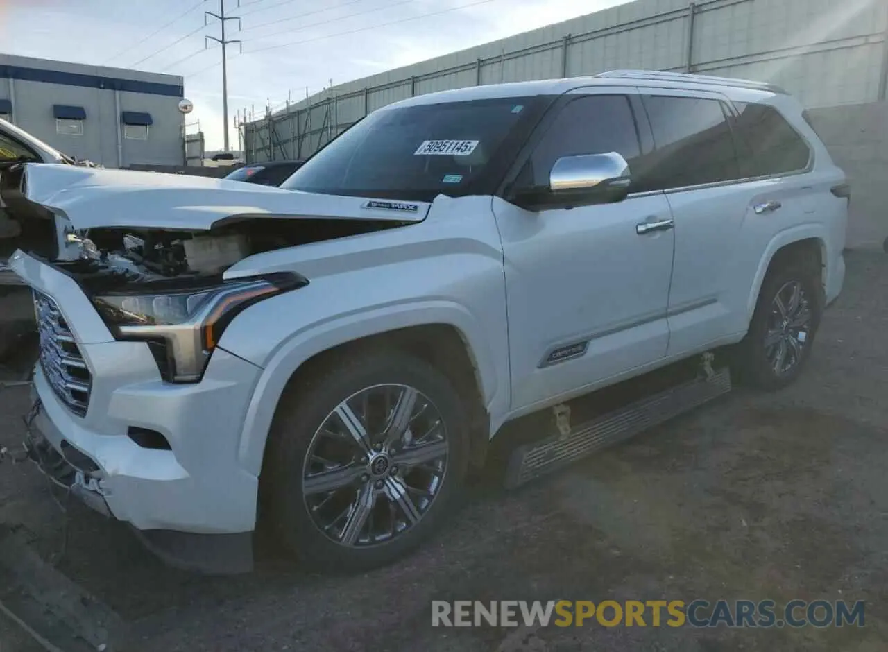 1 Photograph of a damaged car 7SVAAABA5PX009474 TOYOTA SEQUOIA 2023
